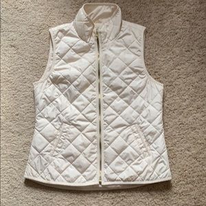 Cream vest